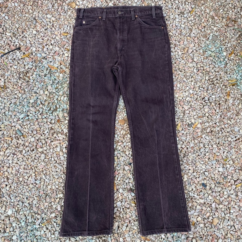 Vintage Men's Brown Levi’s 517s 100% Cotton Made in USA